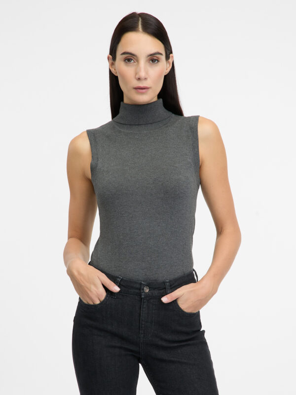 Grey women's turtleneck sweater ORSAY - Women's