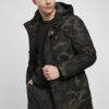 Grid-Camo Parka forest
