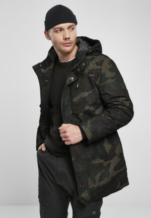 Grid-Camo Parka forest
