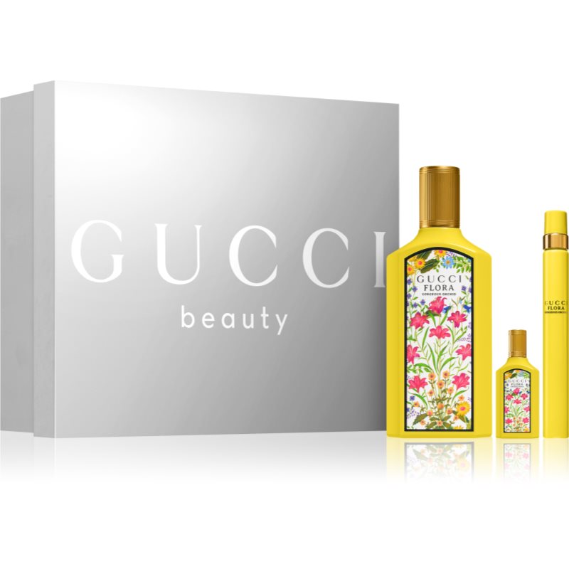 Gucci Flora Gorgeous Orchid ajándékszett hölgyeknek