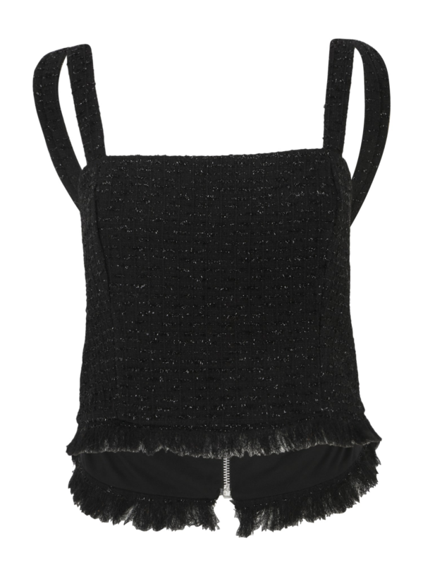 Guido Maria Kretschmer Curvy Top 'Ruby'  fekete-Ár