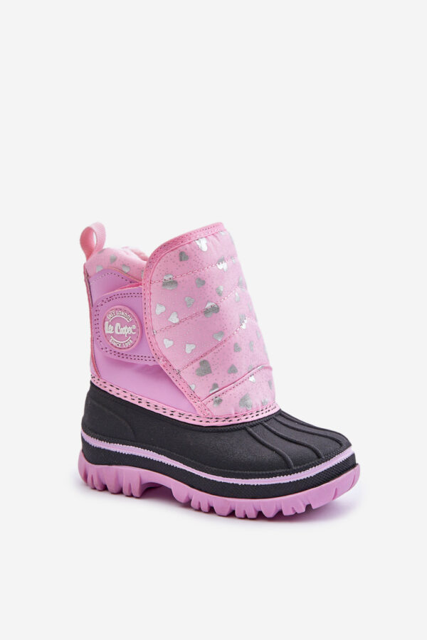 Gyerek Hócsizmák Velcro Rózsaszín Lee Cooper