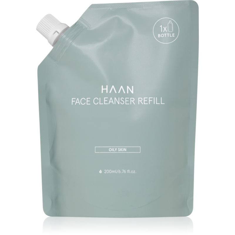 HAAN Skin care Face Cleanser tisztító gél az arcbőrre zsíros bőrre utántöltő 200 ml