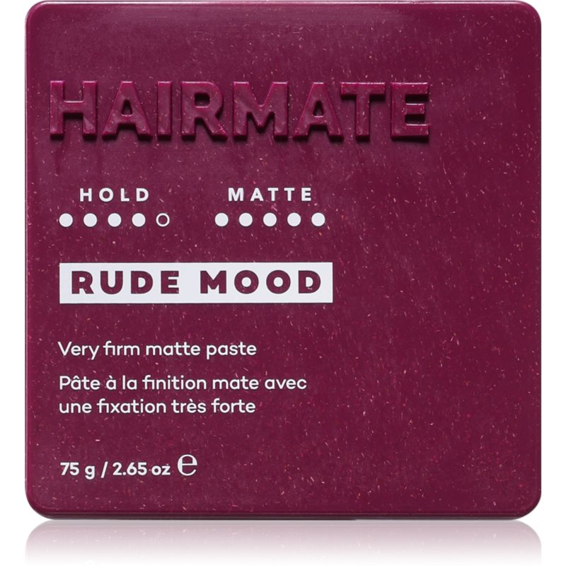 HAIRMATE Rude Mood Matt hajformázó krém extra erős fixáló hatású 75 g-ár