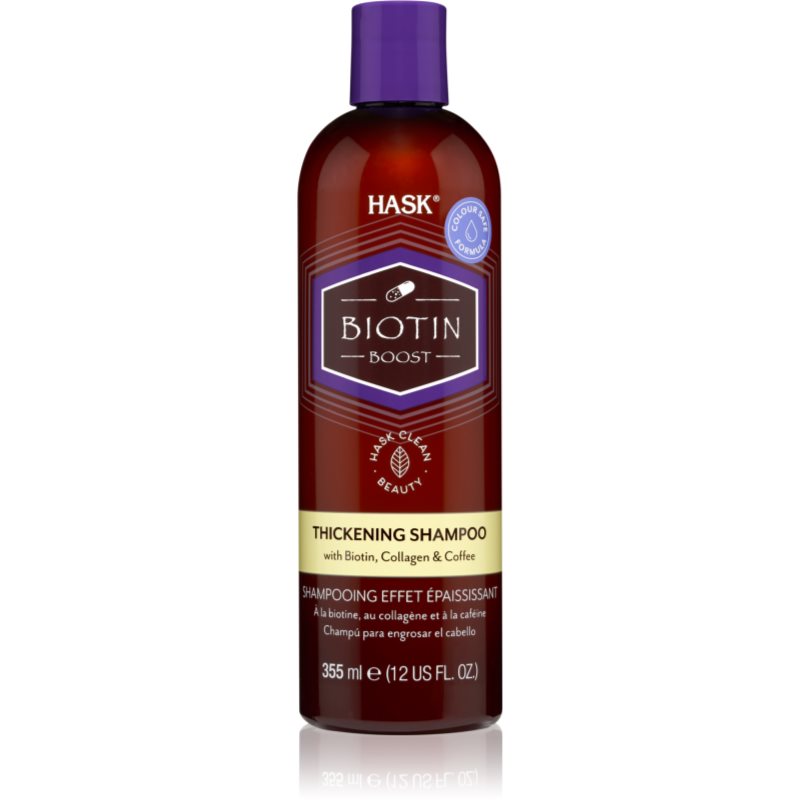 HASK Biotin Boost erősítő sampon a hajtérfogat növelésére 355 ml-Ár