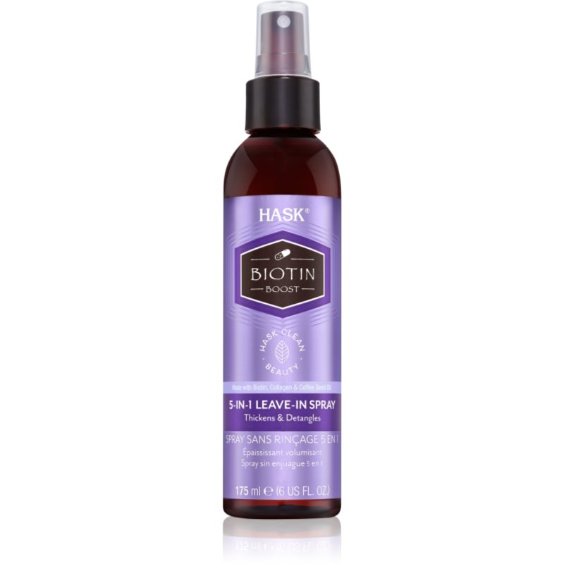 HASK Biotin Boost leöblítést nem igénylő spray a haj megerősítésére 175 ml-Ár