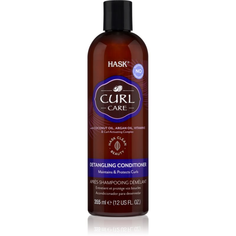 HASK Curl Care tápláló kondicionáló a hullámos és göndör hajra 355 ml-Ár