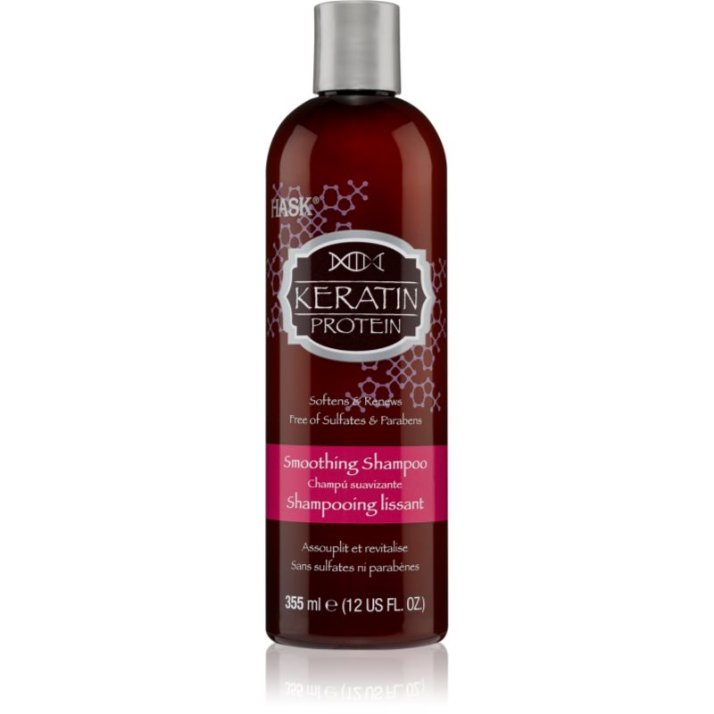 HASK Keratin Protein kisimító sampon sérült