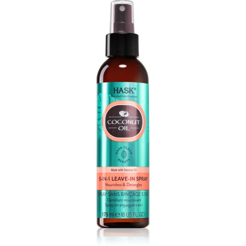 HASK Monoi Coconut Oil leöblítést nem igénylő spray a fénylő és selymes hajért 175 ml-Ár