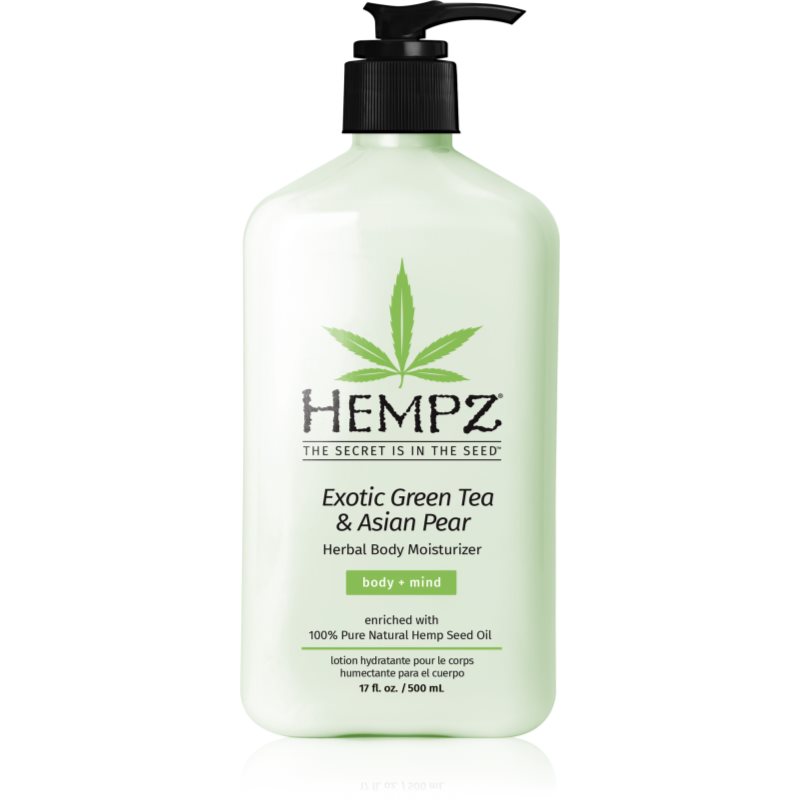 HEMPZ Exotic Green Tea & Asian Pear hidratáló testápoló tej 500 ml-Ár