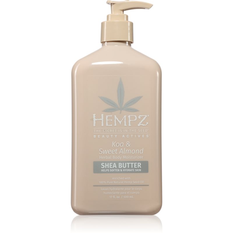 HEMPZ Koa & Sweet Almond hidratáló testápoló tej 500 ml-Ár