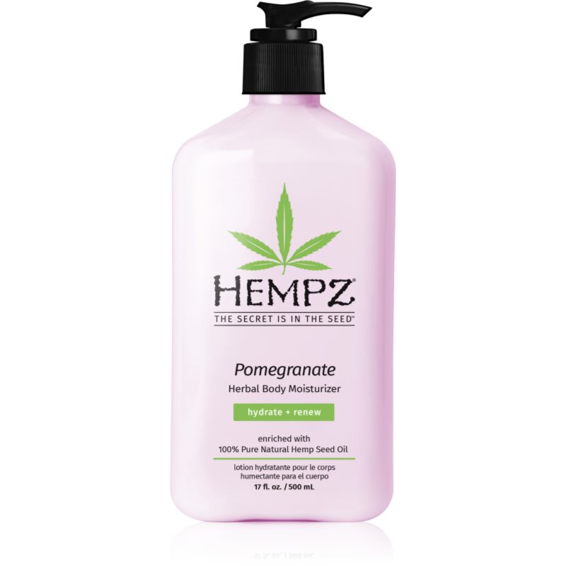 HEMPZ Pomegranate hidratáló testápoló tej 500 ml-Ár