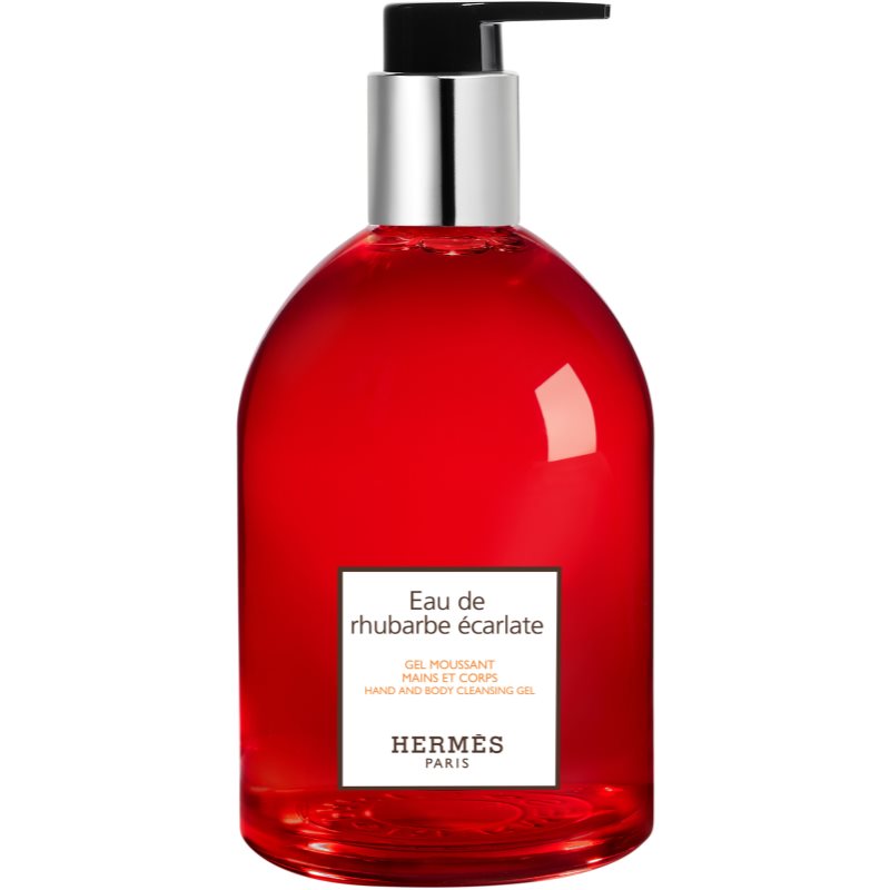 HERMÈS Le Bain Eau de rhubarbe écarlate tisztító gél kézre és testre unisex 300 ml-Ár