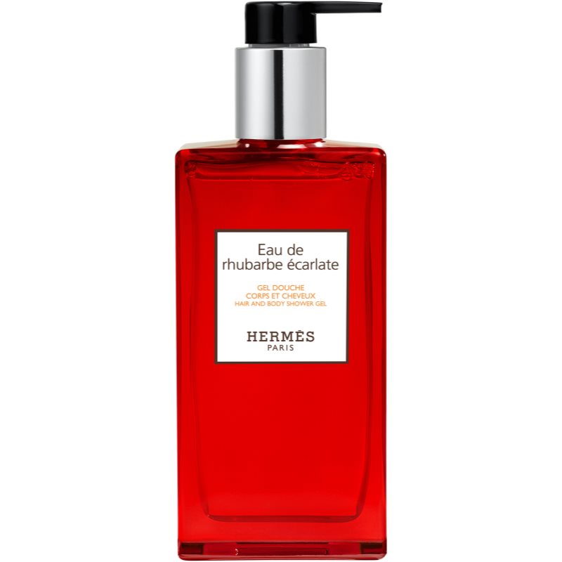 HERMÈS Le Bain Eau de rhubarbe écarlate tusfürdő gél testre és hajra unisex 200 ml-Ár