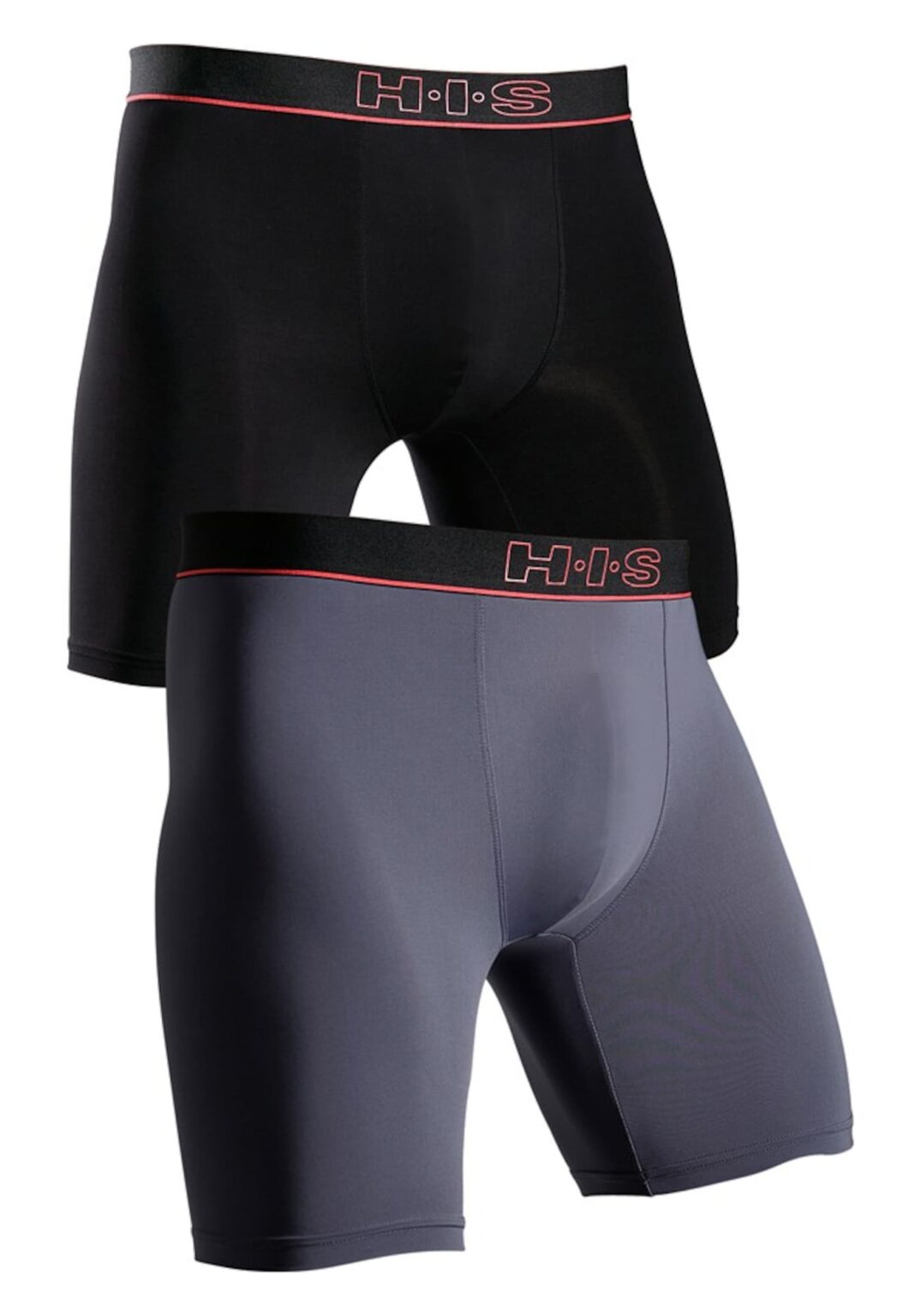 H.I.S Boxeralsók  szürke / piros / fekete