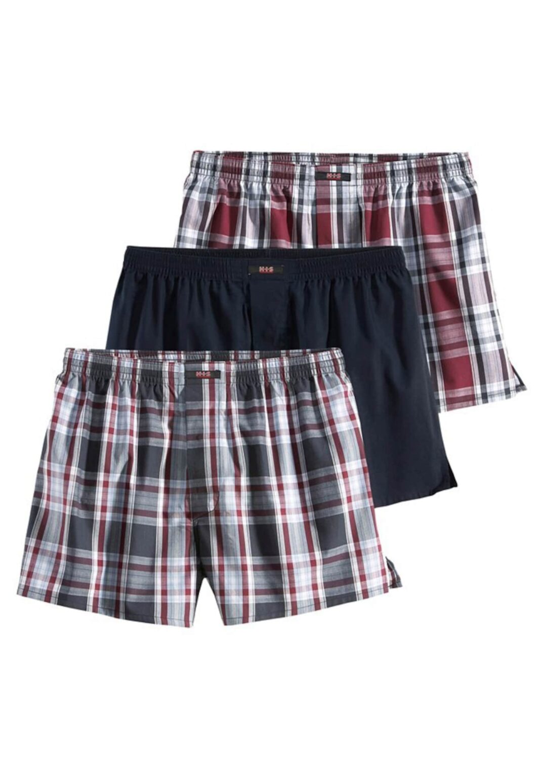 H.I.S Boxeralsók  szürke / piros / fekete / fehér