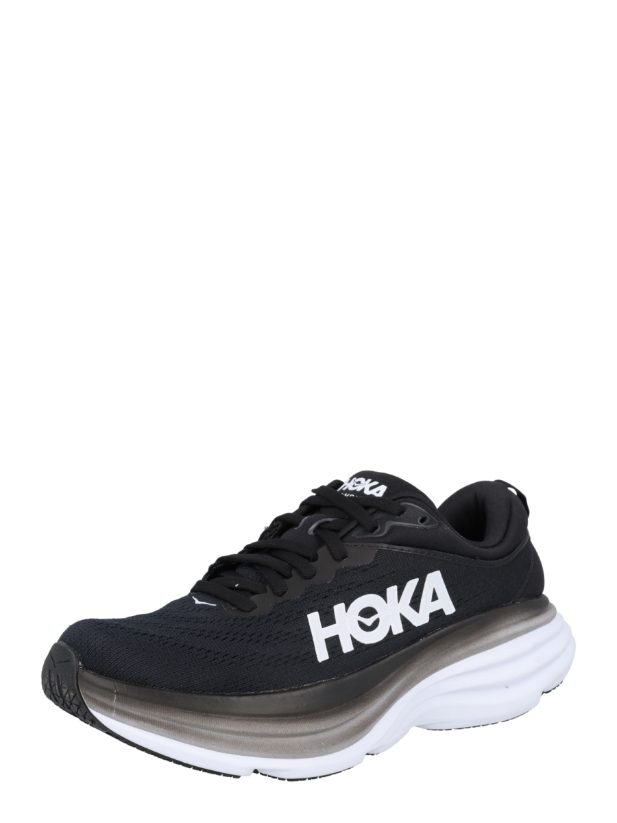 HOKA Futócipők 'Bondi 8'  fekete / fehér-Hungary