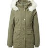 HOLLISTER Téli parka  bézs / olíva-hu
