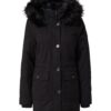 HOLLISTER Téli parka  fekete-hu