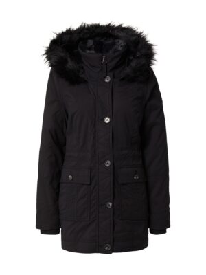 HOLLISTER Téli parka  fekete-hu