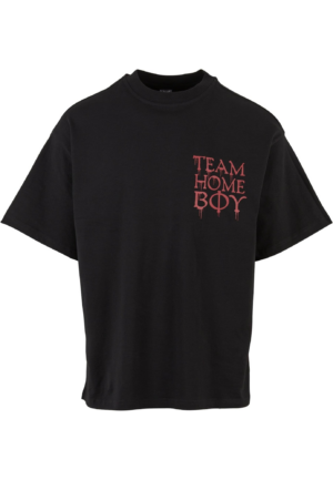 HOMEBOY Póló 'Team'  pasztellpiros / fekete-Ár