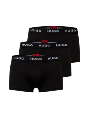 HUGO Boxeralsók  piros / fekete / fehér-Hungary