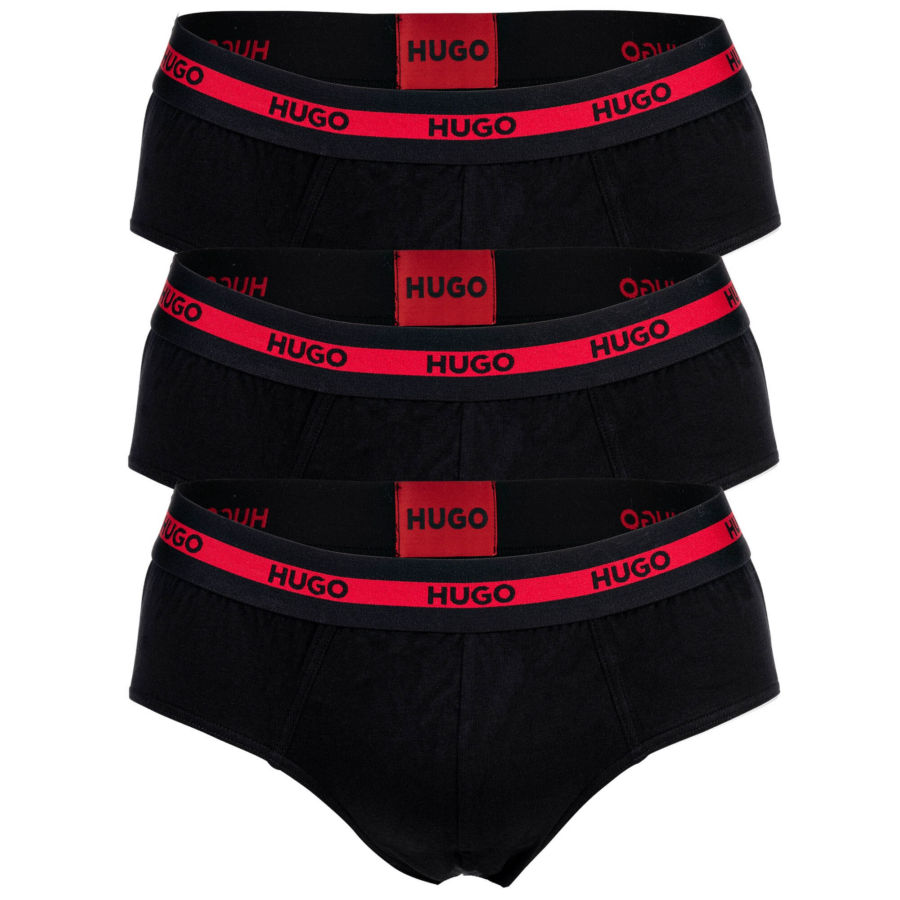 HUGO Slip  piros / fekete-Hungary