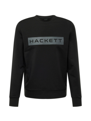 Hackett London Tréning póló 'ESSENTIAL'  sötétszürke / fekete-Ár