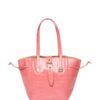 Handbag - FURLA NET M TOTE pink