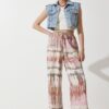 Happiness İstanbul Women's Pink Silky Premium Palazzo Trousers