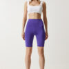 Happiness İstanbul Women's Purple High Waist Recovery Cycling Tights