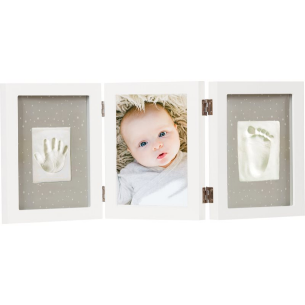 Happy Hands Triple Frame baba kéz- és láblenyomat-készítő szett 3 x 17×22 cm-Ár