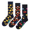 Happy Socks Zokni 'Classic Banana'  tengerészkék / sárga / zöld / piros-Ár