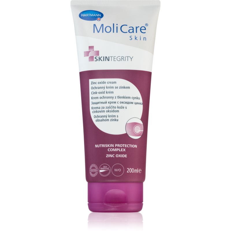 Hartmann MoliCare Skin protective cream with zinc védőkrém regeneráló hatással 200 ml-Ár