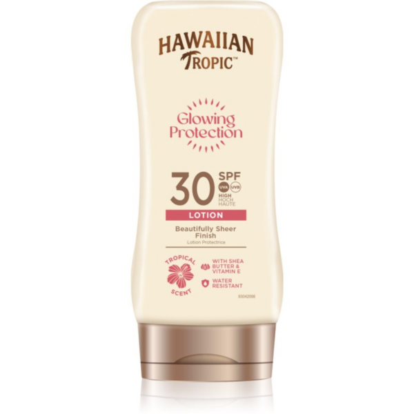 Hawaiian Tropic Glowing Protection Beautifully Sheer Finish napozótej SPF 30 180 ml-Ár