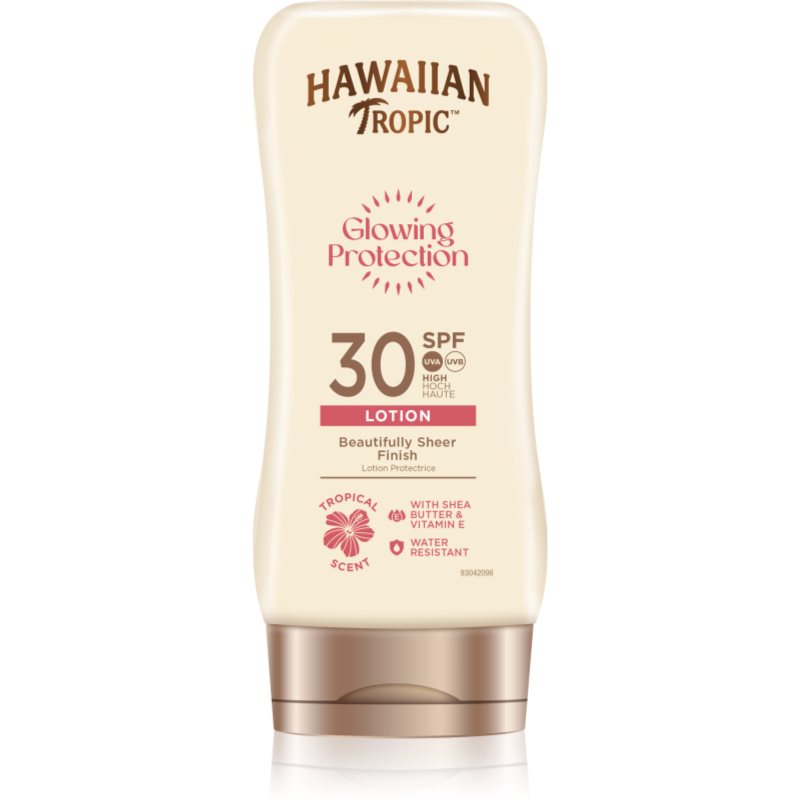 Hawaiian Tropic Glowing Protection Beautifully Sheer Finish napozótej SPF 30 180 ml-Ár