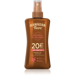 Hawaiian Tropic Glowing Protection Dry Oil Spray hidratáló napozó gél SPF 20 200 ml-Ár
