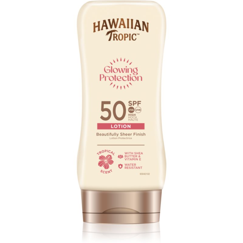 Hawaiian Tropic Glowing Protection Lotion napozótej SPF 50+ 180 ml-Ár