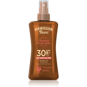 Hawaiian Tropic Glowing Protection napozó átlátszó permet SPF 30 200 ml-Ár