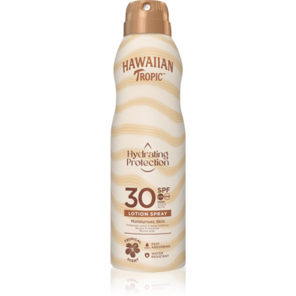 Hawaiian Tropic Hydrating Protection Lotion Spray napozó spray SPF 30 177 ml-Ár