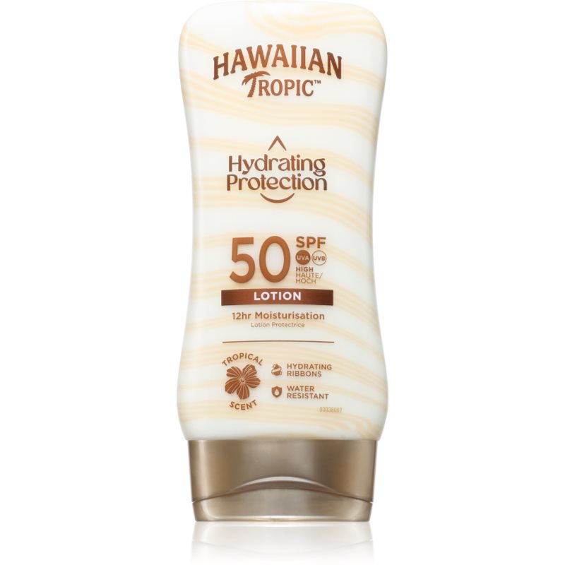 Hawaiian Tropic Hydrating Protection Lotion napozó testkrém SPF 50 180 ml-Ár
