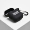 Headphone case with black logo