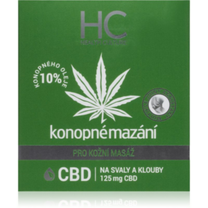 Health Culture CBD Hemp Lubrication massage masszázskrém kender olajjal 125 ml-Ár