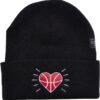Heart for the Game Old School Beanie Black/mc