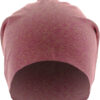 Heather Jersey Beanie Purple