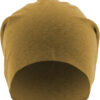 Heather Jersey Beanie Yellow