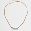 Heavenly necklace - golden colors