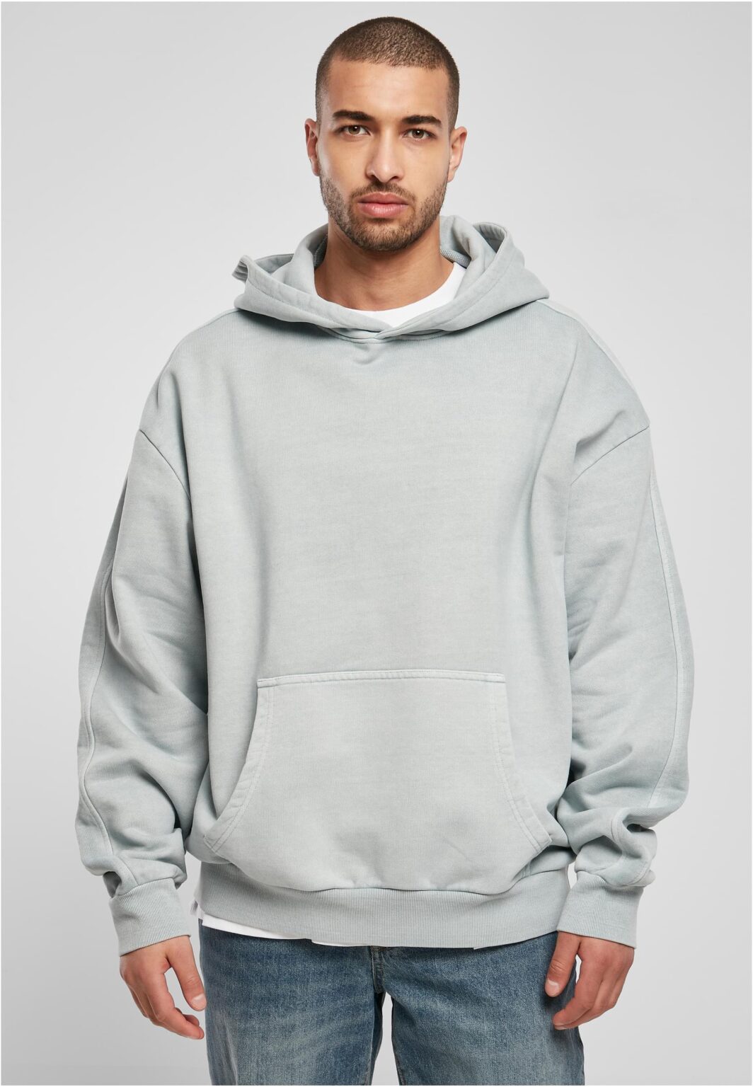 Heavy Terry Garment Dye Hoody summer blue