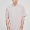 Heavy oversized light asphalt t-shirt