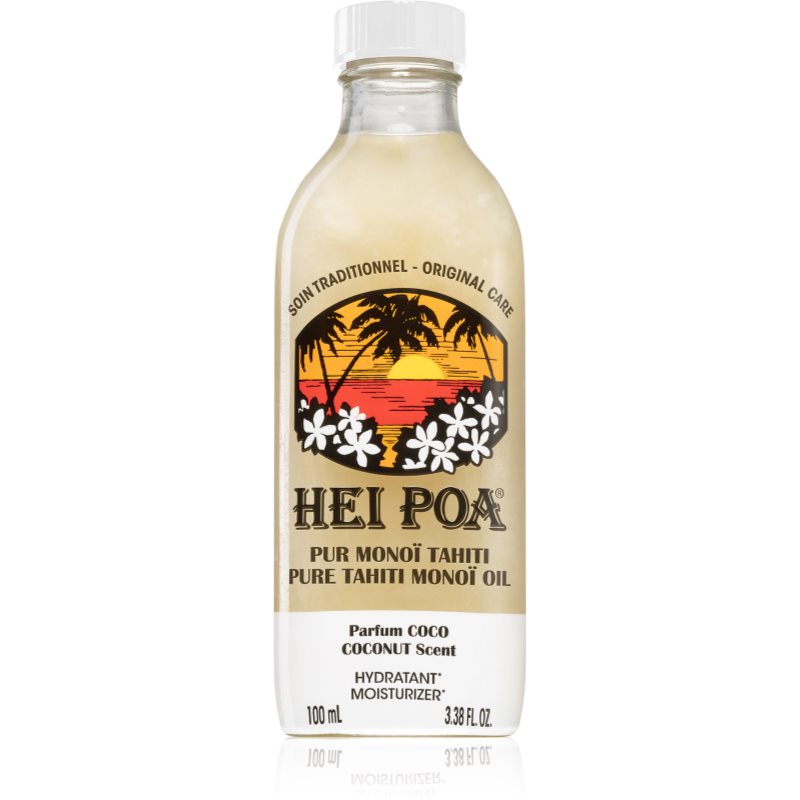 Hei Poa Pure Tahiti Monoï Oil Coconut multifunkcionális olaj testre és hajra 100 ml-Ár